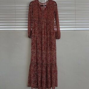 Floral Long Sleeve Dress